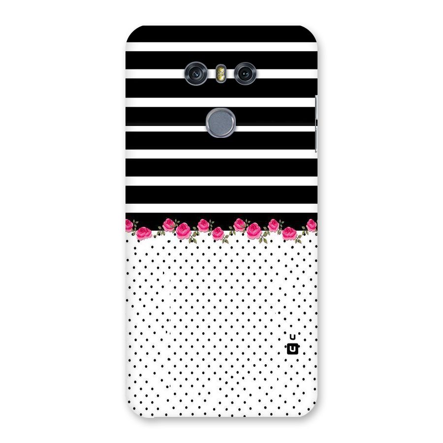 Classic Polka Stripes Back Case for LG G6