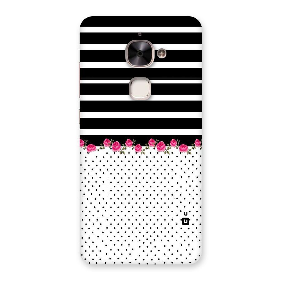Classic Polka Stripes Back Case for Le 2