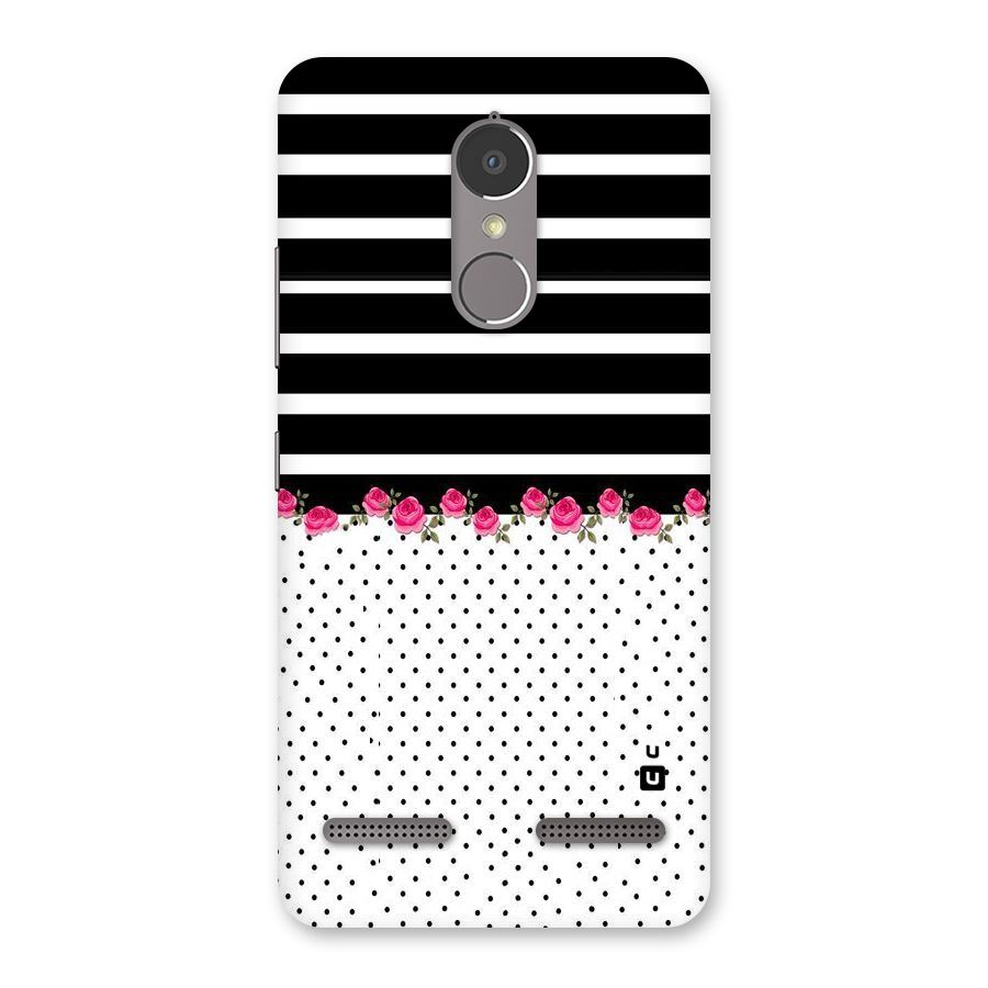 Classic Polka Stripes Back Case for Lenovo K6 Power