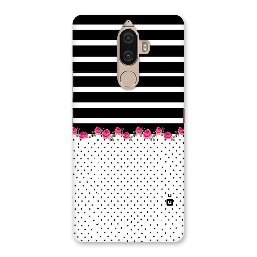 Classic Polka Stripes Back Case for Lenovo K8 Note