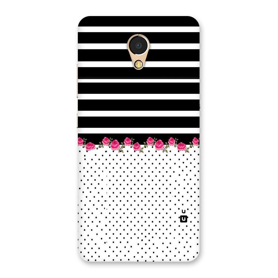 Classic Polka Stripes Back Case for Lenovo P2