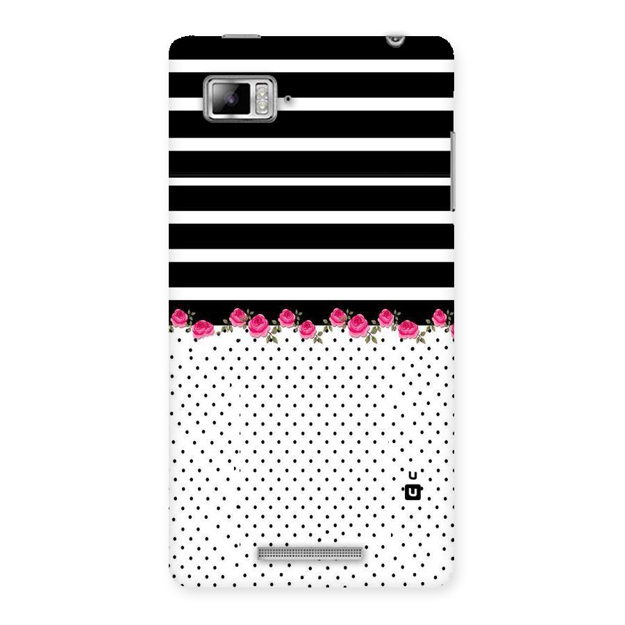Classic Polka Stripes Back Case for Lenovo Vibe Z K910