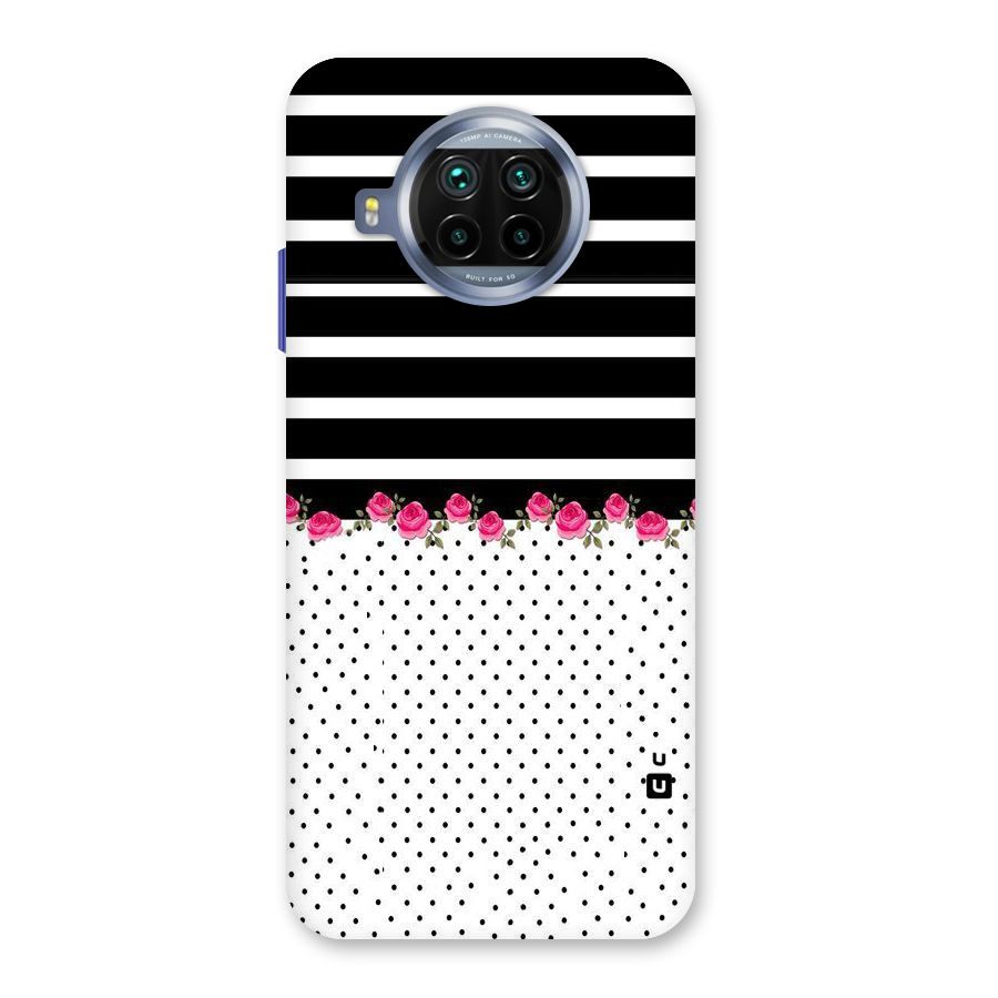 Classic Polka Stripes Back Case for Mi 10i