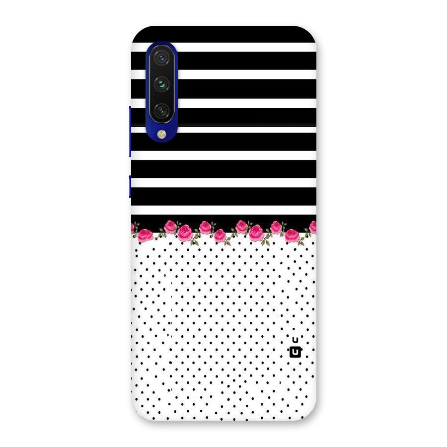 Classic Polka Stripes Back Case for Mi A3