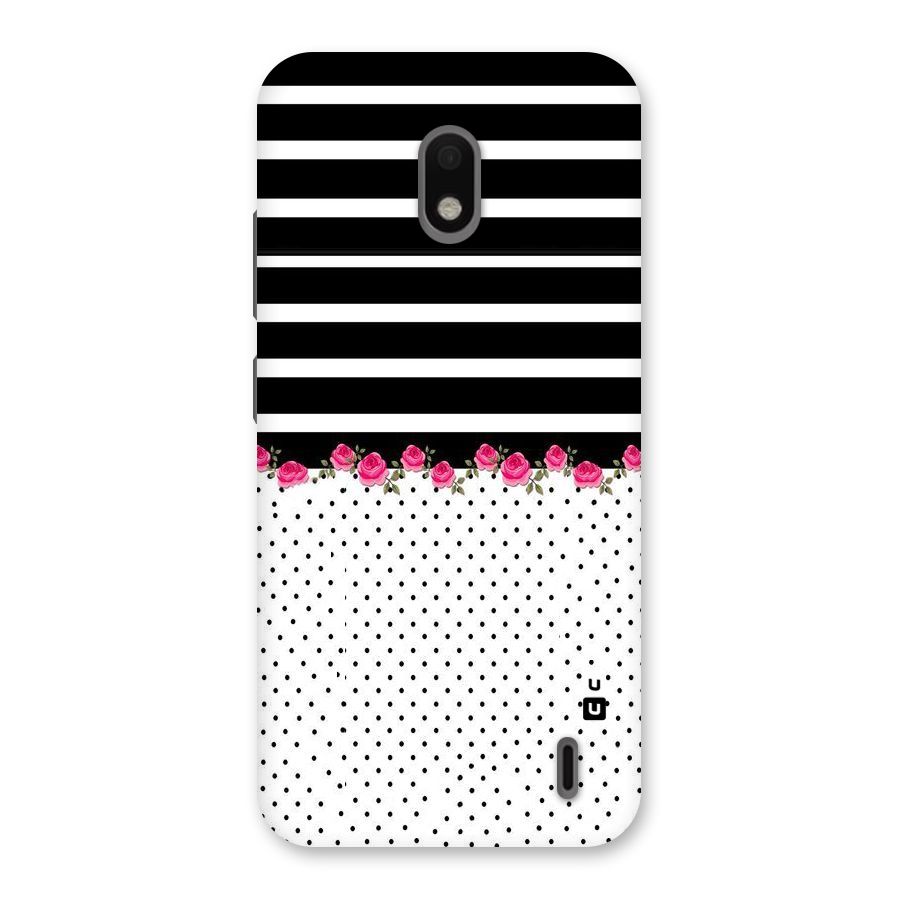 Classic Polka Stripes Back Case for Nokia 2.2