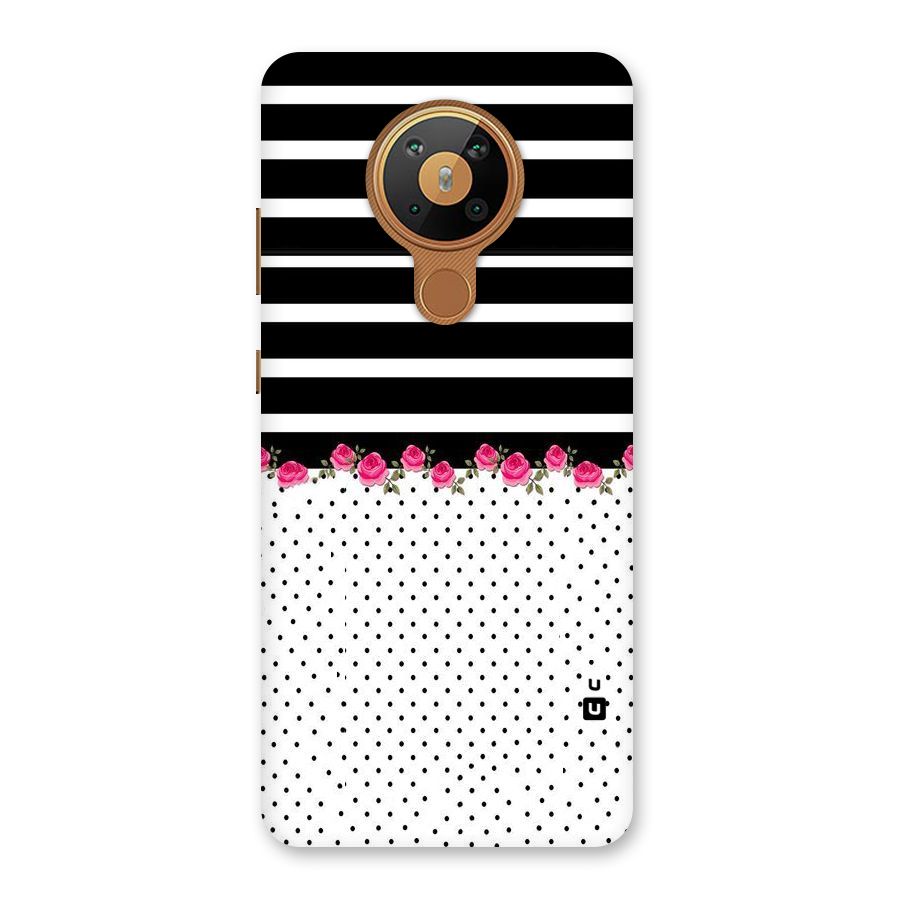 Classic Polka Stripes Back Case for Nokia 5.3