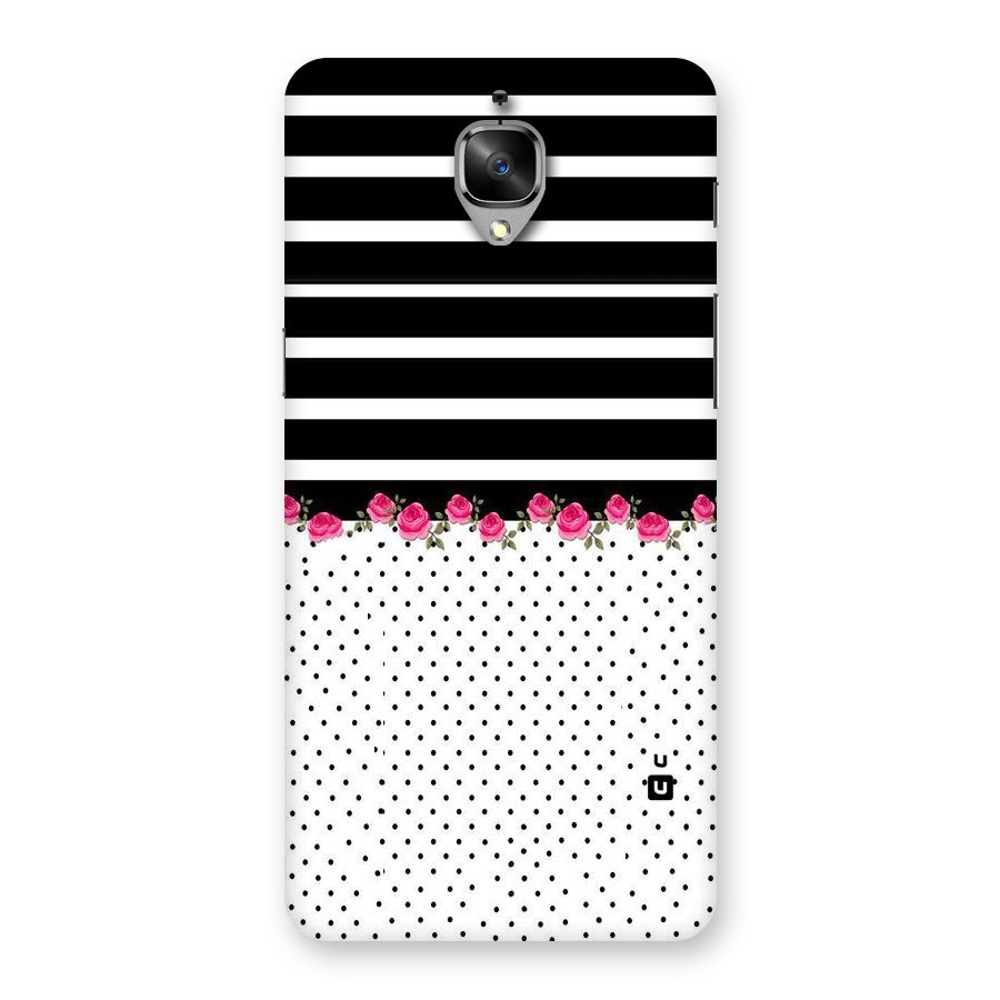 Classic Polka Stripes Back Case for OnePlus 3T