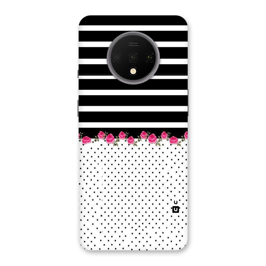 Classic Polka Stripes Back Case for OnePlus 7T