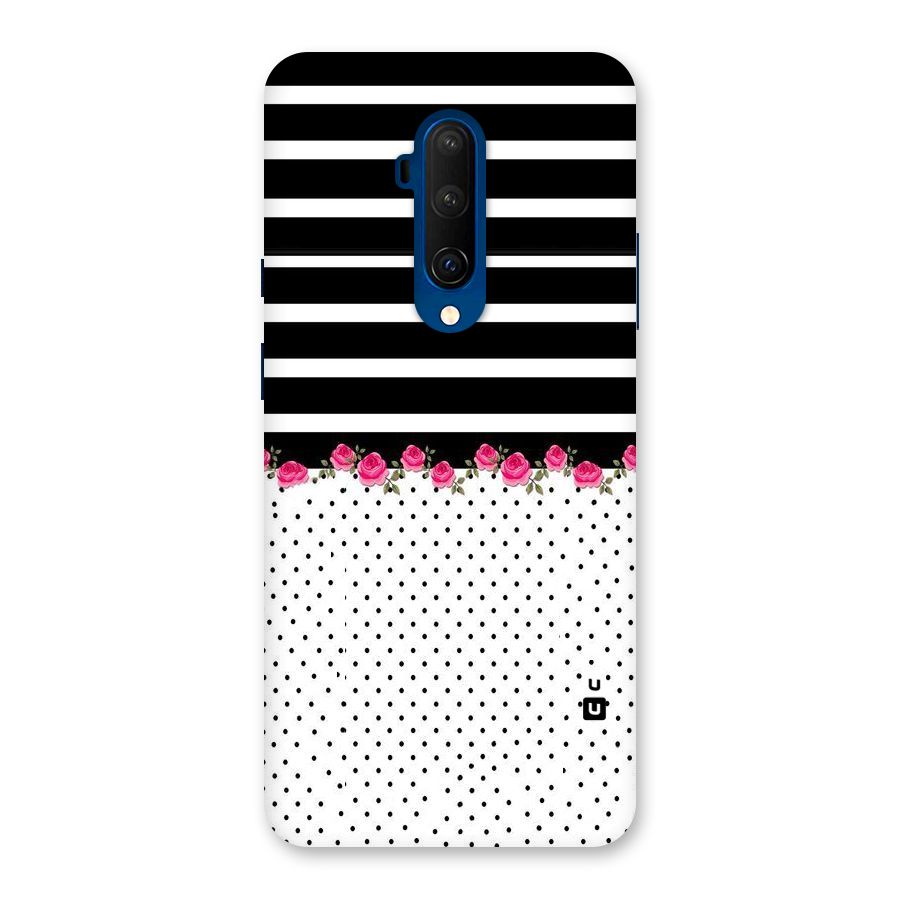 Classic Polka Stripes Back Case for OnePlus 7T Pro