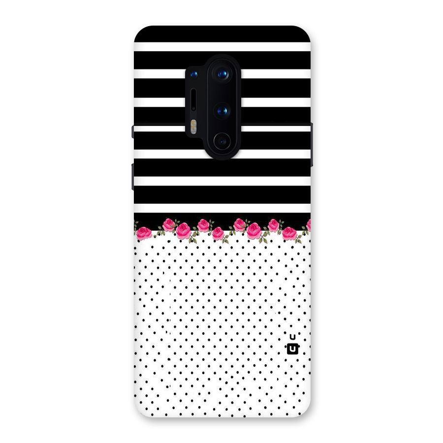 Classic Polka Stripes Back Case for OnePlus 8 Pro