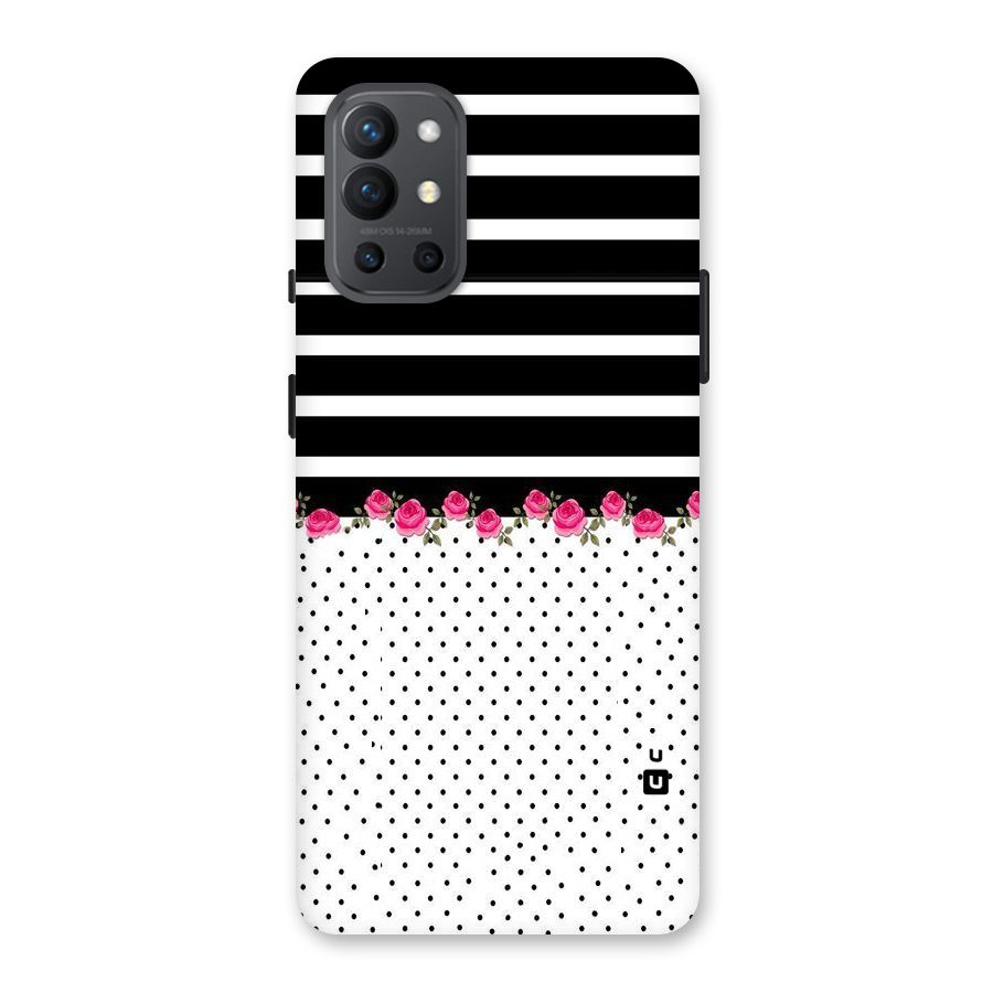 Classic Polka Stripes Back Case for OnePlus 9R