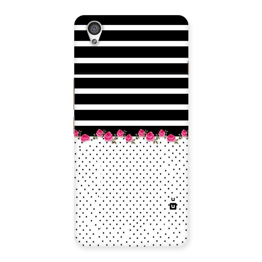 Classic Polka Stripes Back Case for OnePlus X