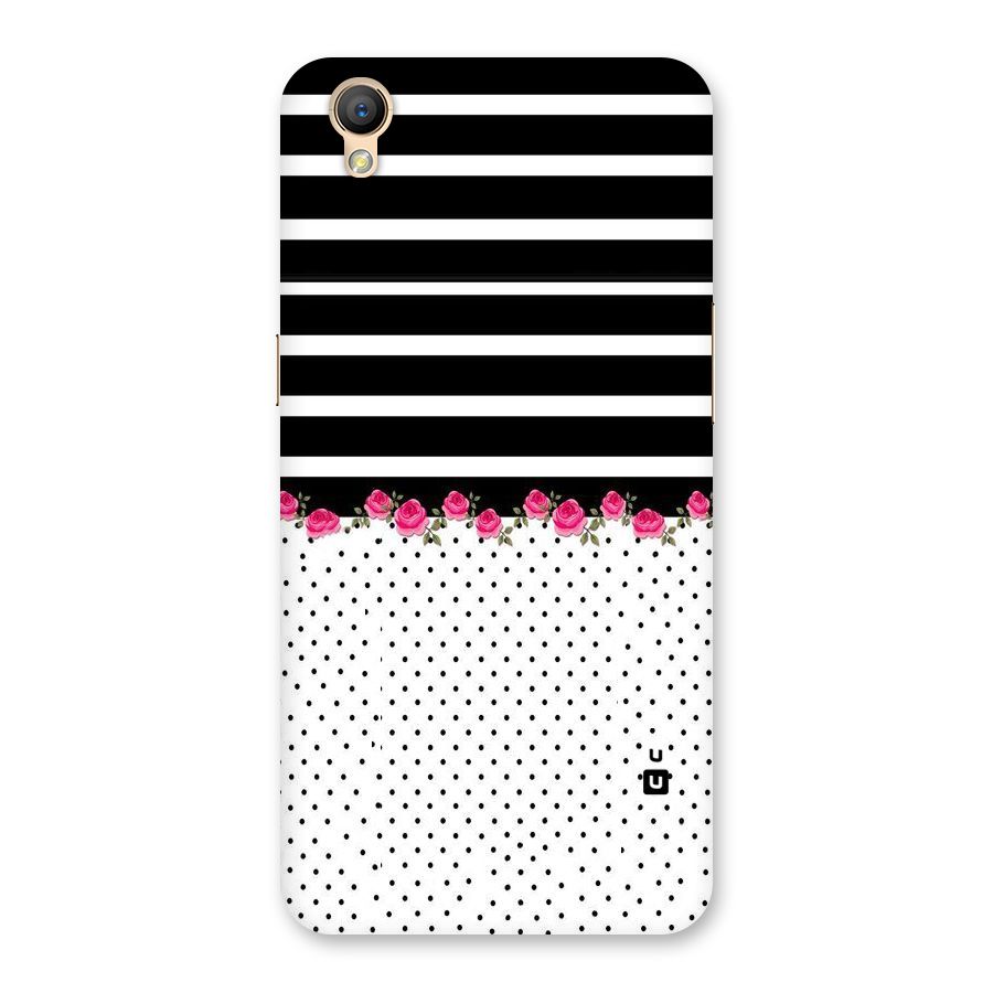 Classic Polka Stripes Back Case for Oppo A37
