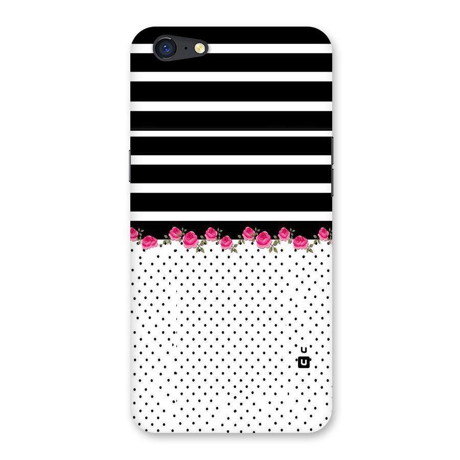 Classic Polka Stripes Back Case for Oppo A71