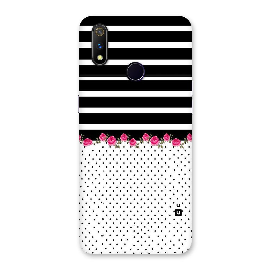Classic Polka Stripes Back Case for Realme 3 Pro