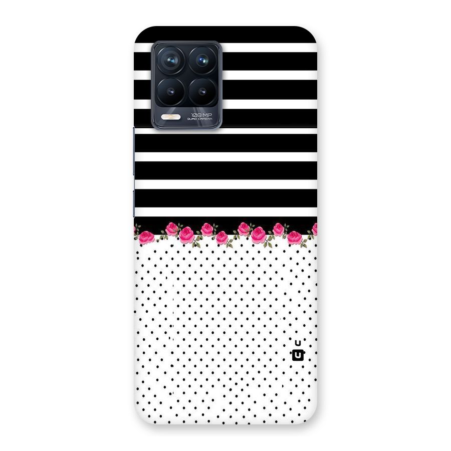 Classic Polka Stripes Back Case for Realme 8 Pro