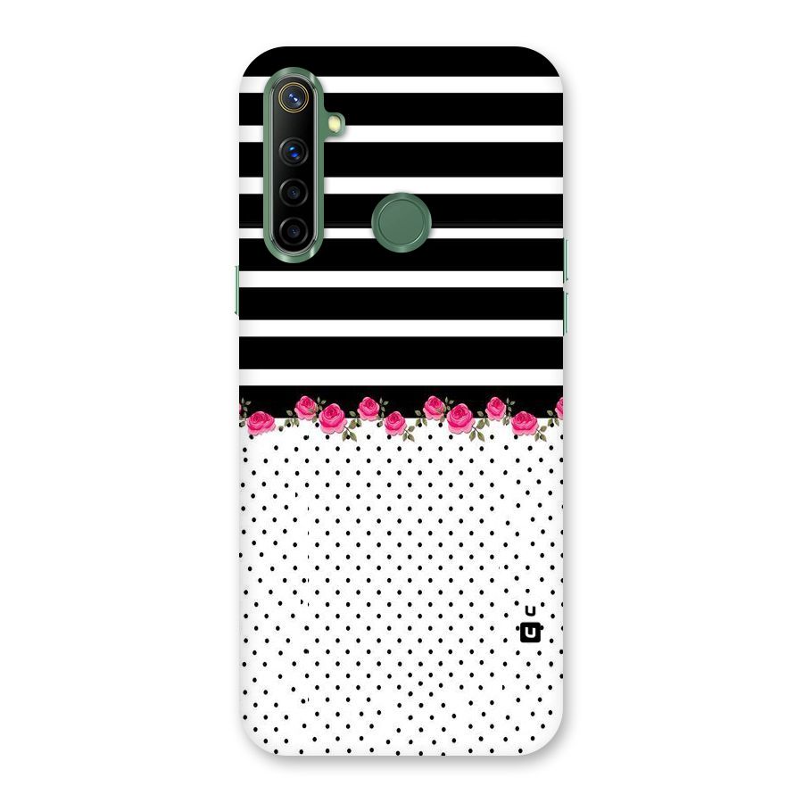 Classic Polka Stripes Back Case for Realme Narzo 10
