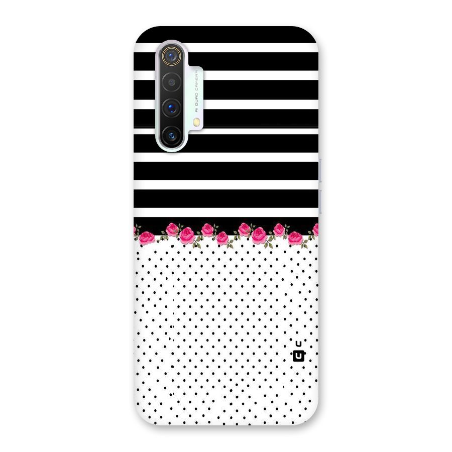 Classic Polka Stripes Back Case for Realme X3