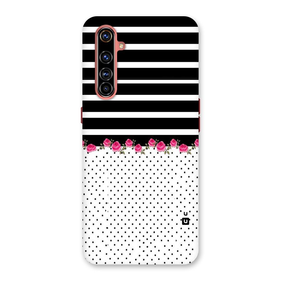 Classic Polka Stripes Back Case for Realme X50 Pro