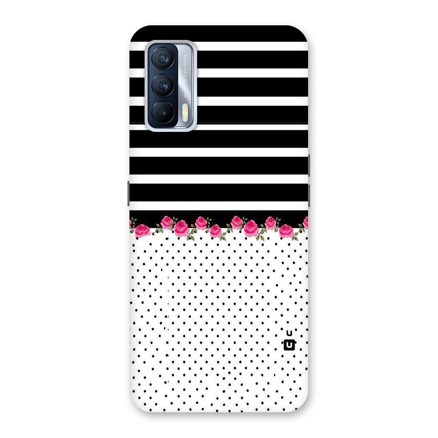 Classic Polka Stripes Back Case for Realme X7
