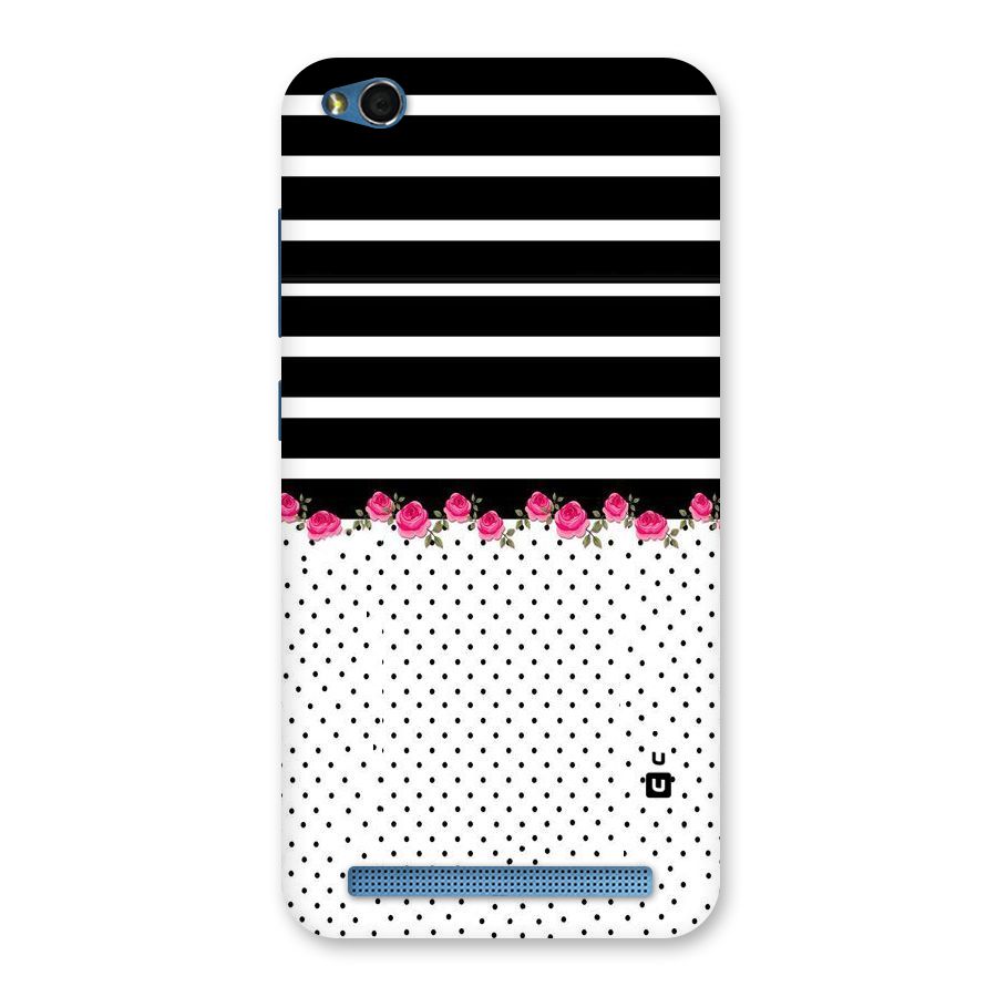 Classic Polka Stripes Back Case for Redmi 5A