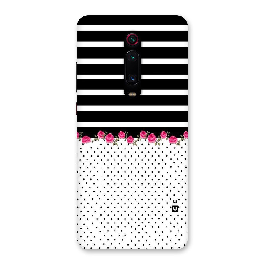 Classic Polka Stripes Back Case for Redmi K20