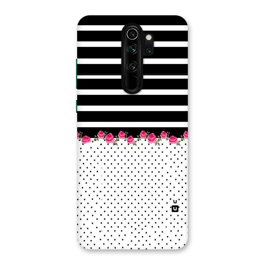 Classic Polka Stripes Back Case for Redmi Note 8 Pro