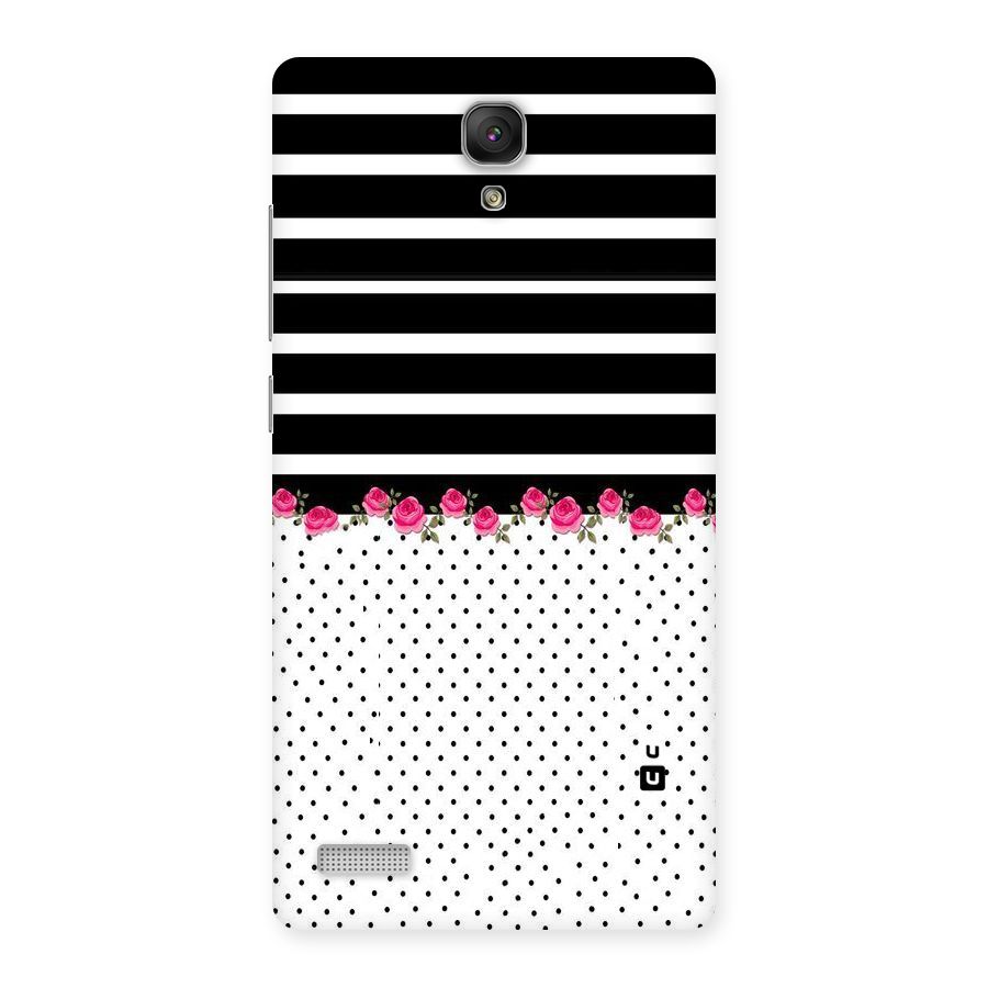 Classic Polka Stripes Back Case for Redmi Note Prime