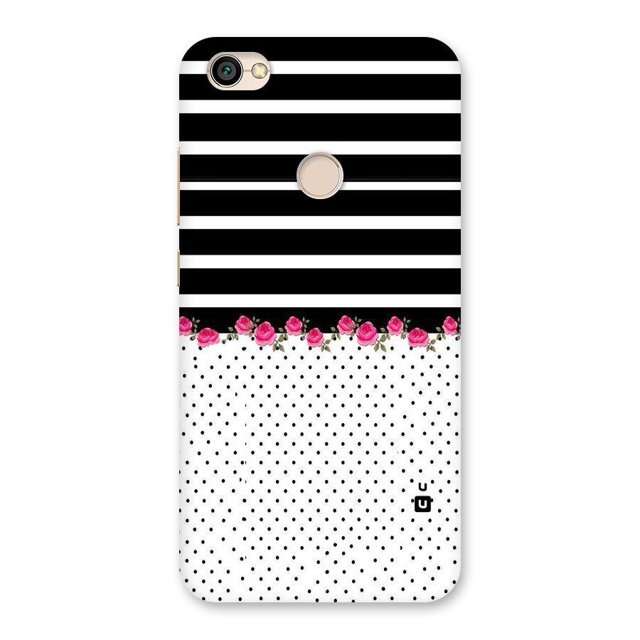 Classic Polka Stripes Back Case for Redmi Y1 2017