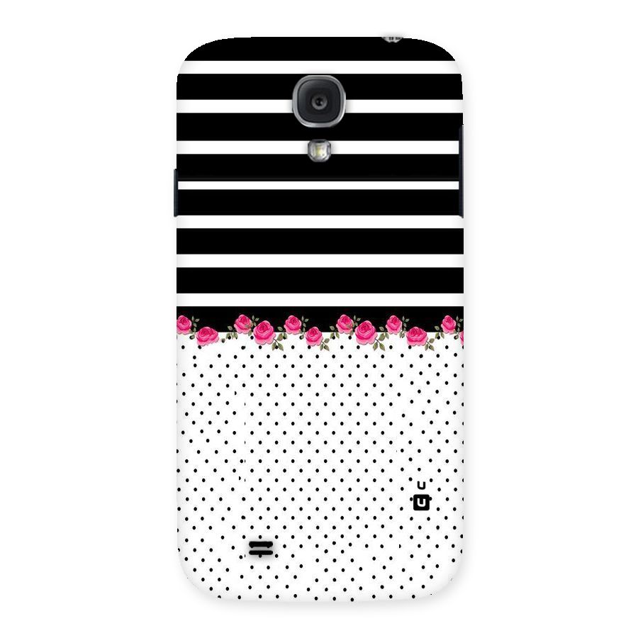 Classic Polka Stripes Back Case for Samsung Galaxy S4
