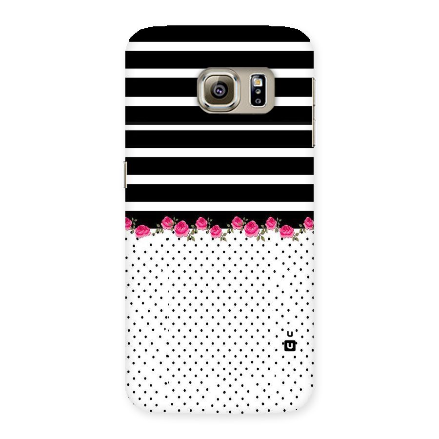 Classic Polka Stripes Back Case for Samsung Galaxy S6 Edge
