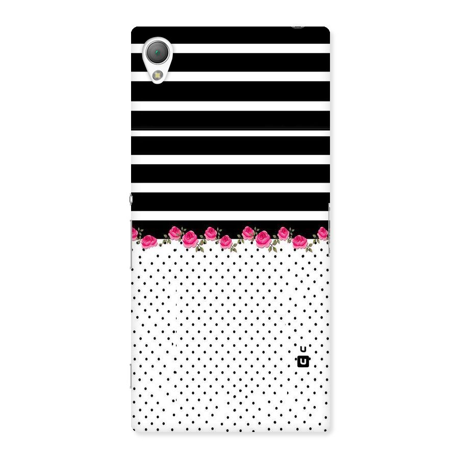 Classic Polka Stripes Back Case for Sony Xperia Z3