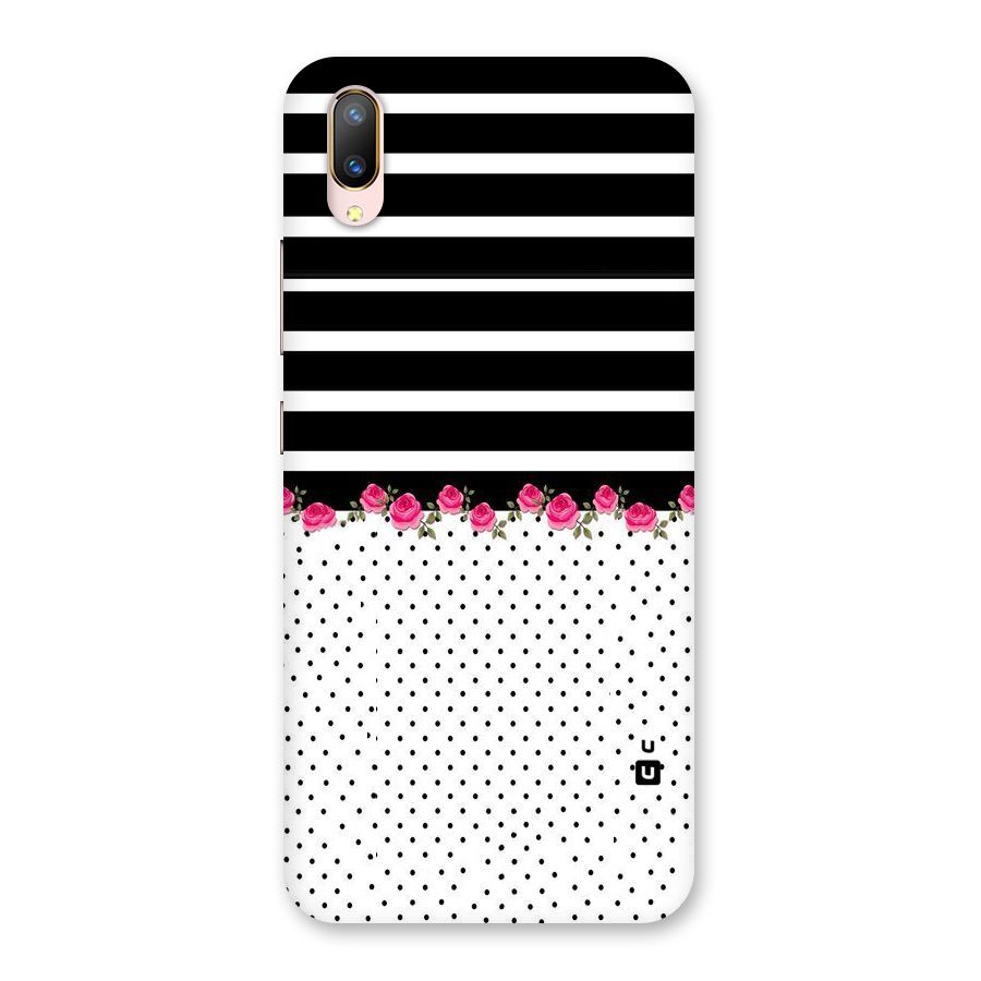 Classic Polka Stripes Back Case for Vivo V11 Pro