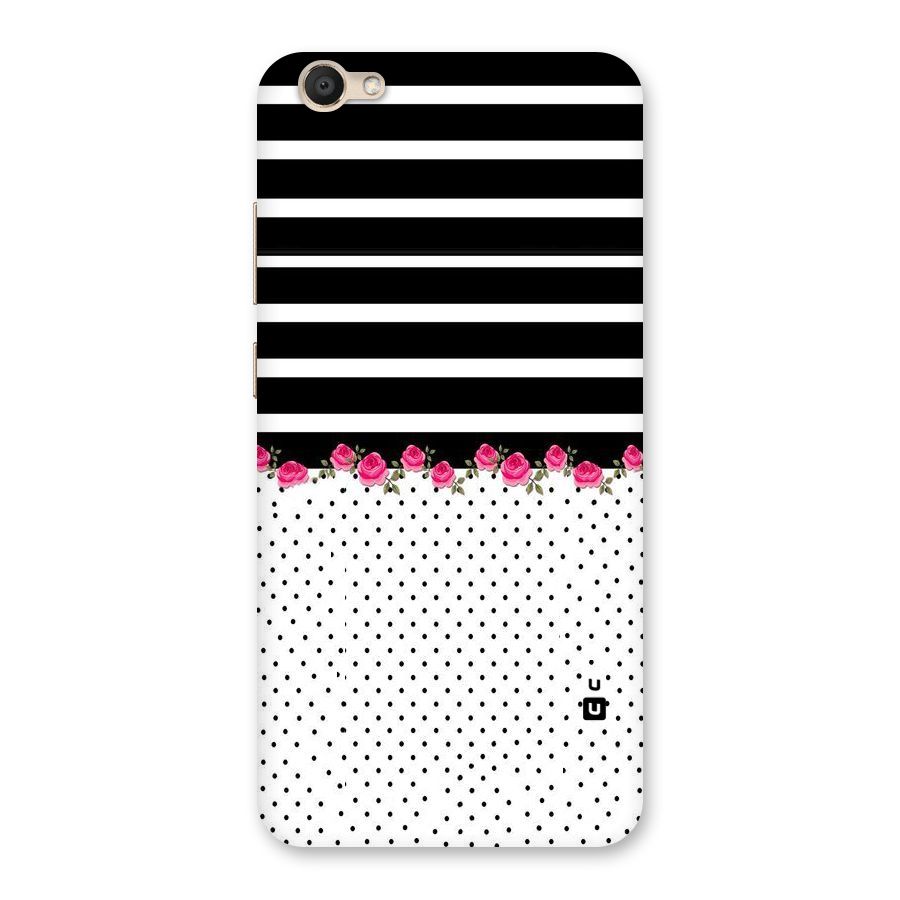Classic Polka Stripes Back Case for Vivo V5