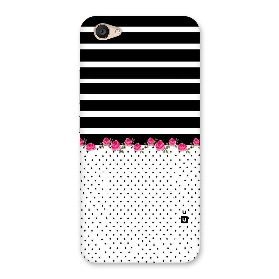 Classic Polka Stripes Back Case for Vivo V5 Plus