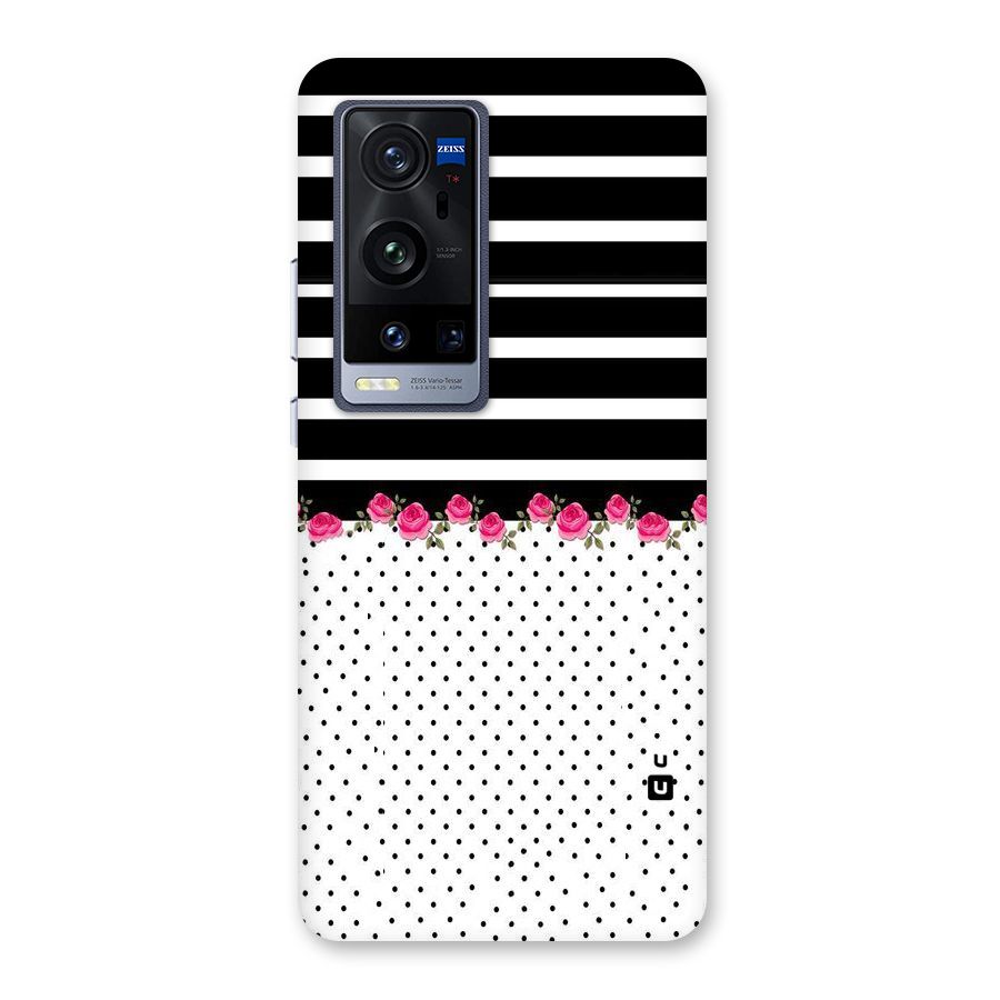 Classic Polka Stripes Back Case for Vivo X60 Pro Plus