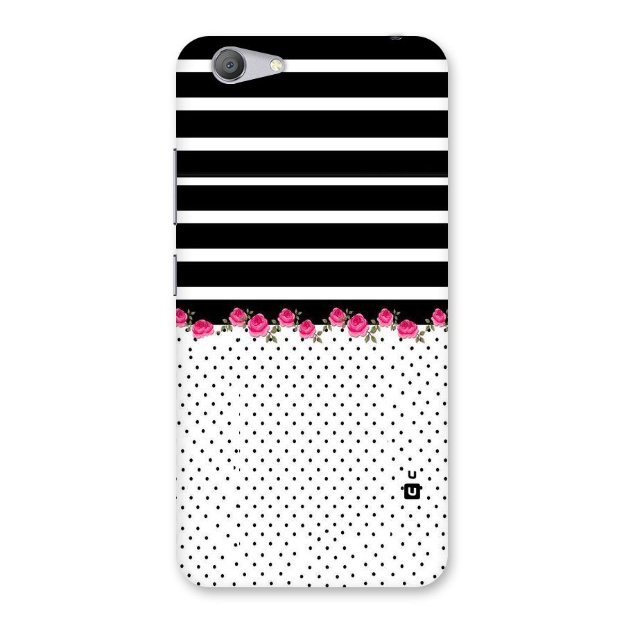 Classic Polka Stripes Back Case for Vivo Y53