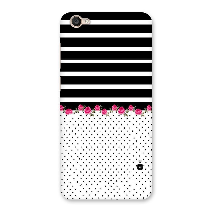 Classic Polka Stripes Back Case for Vivo Y55s