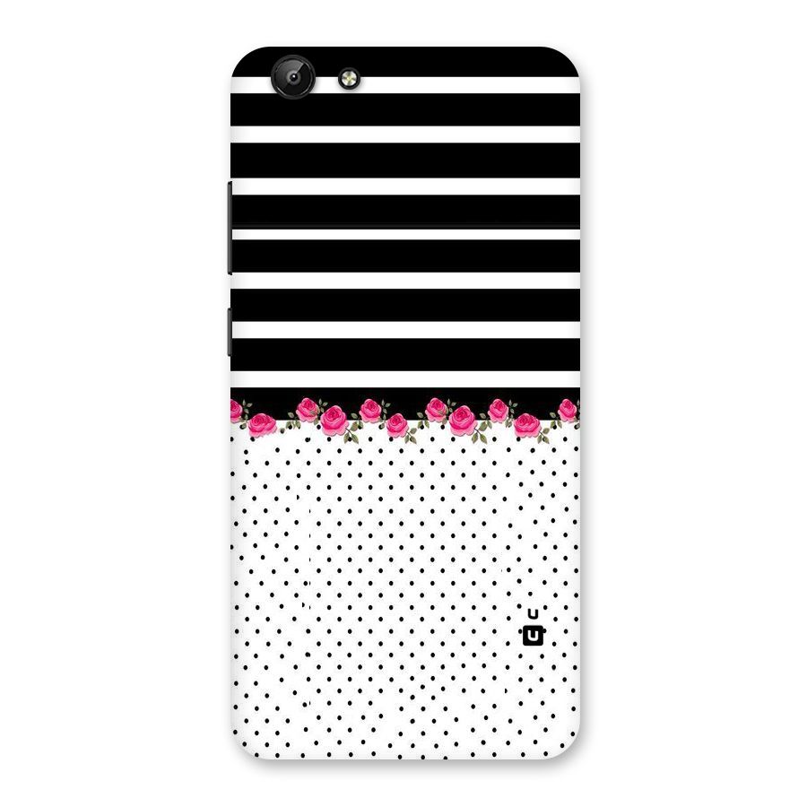 Classic Polka Stripes Back Case for Vivo Y69