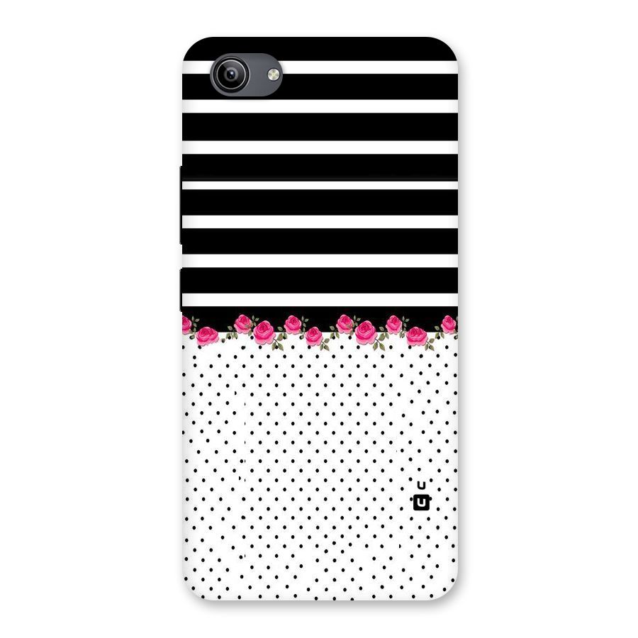 Classic Polka Stripes Back Case for Vivo Y81i