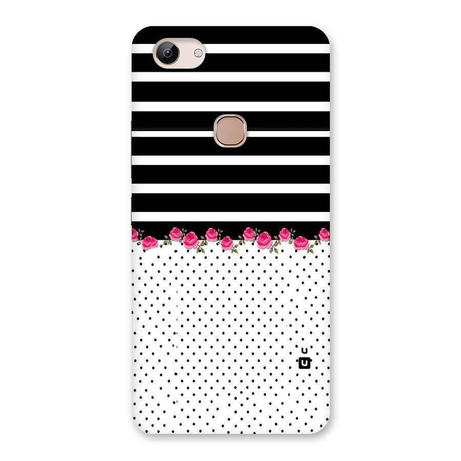 Classic Polka Stripes Back Case for Vivo Y83