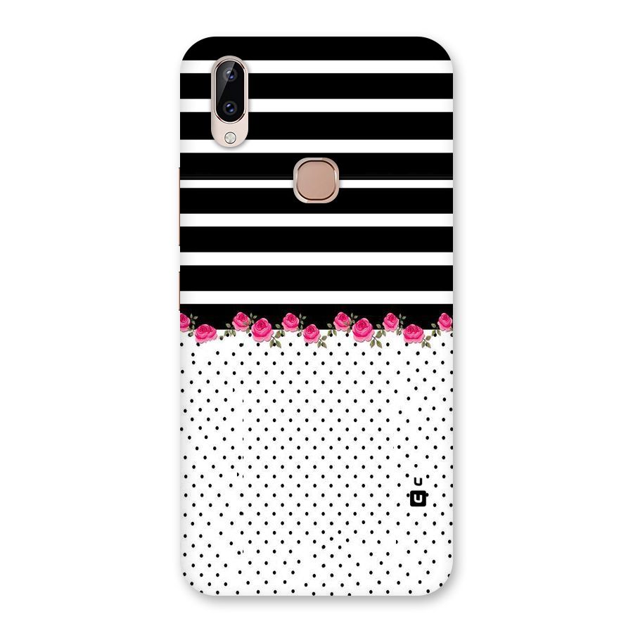 Classic Polka Stripes Back Case for Vivo Y83 Pro