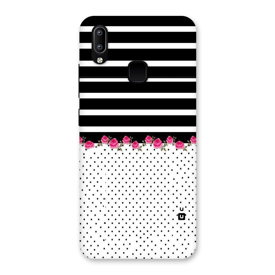 Classic Polka Stripes Back Case for Vivo Y93