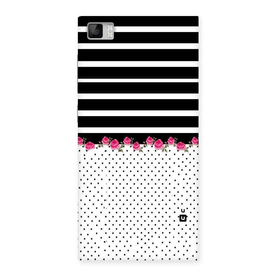 Classic Polka Stripes Back Case for Xiaomi Mi3
