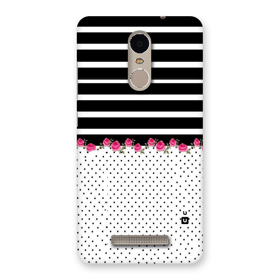 Classic Polka Stripes Back Case for Xiaomi Redmi Note 3