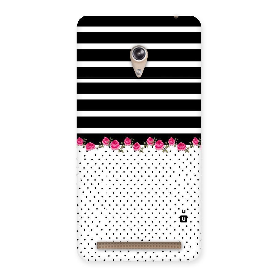 Classic Polka Stripes Back Case for Zenfone 6