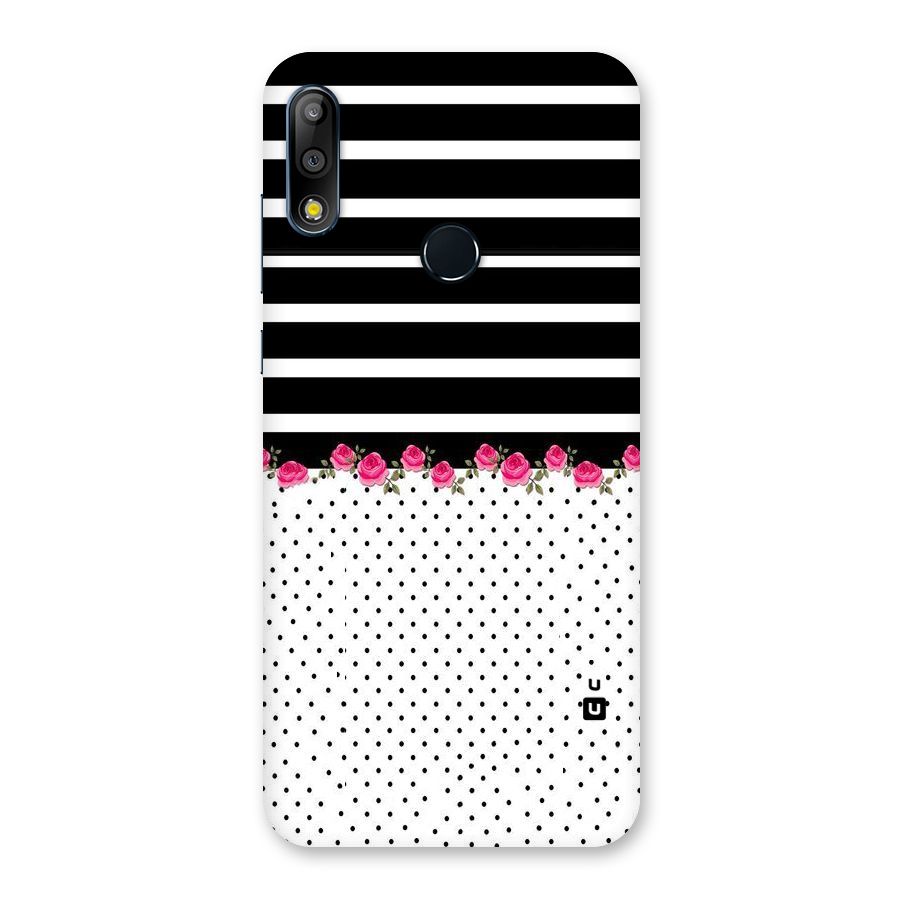Classic Polka Stripes Back Case for Zenfone Max Pro M2