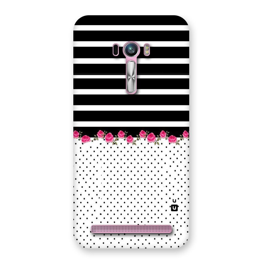 Classic Polka Stripes Back Case for Zenfone Selfie