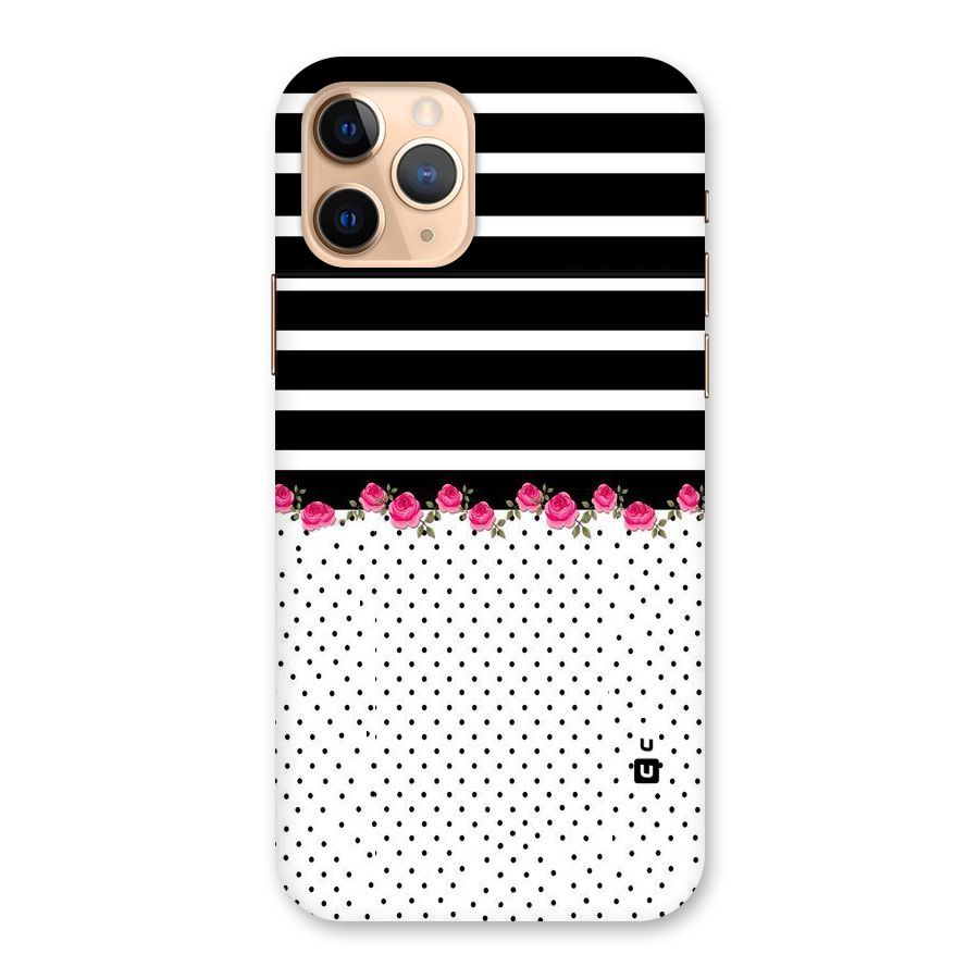 Classic Polka Stripes Back Case for iPhone 11 Pro