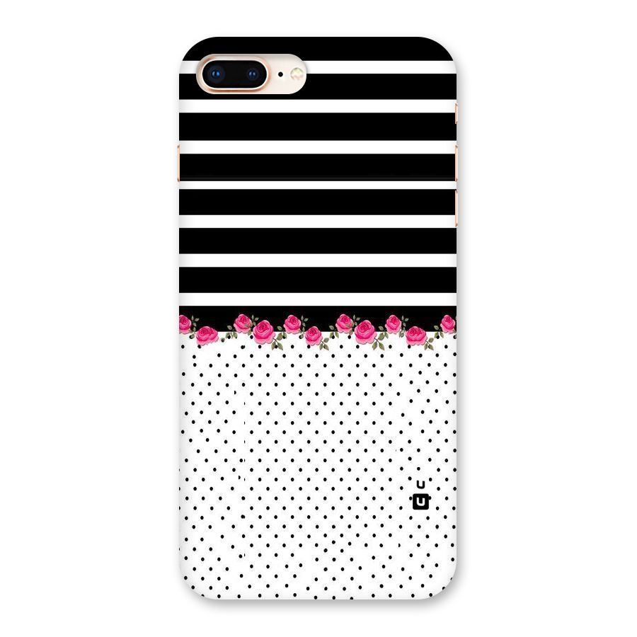 Classic Polka Stripes Back Case for iPhone 8 Plus